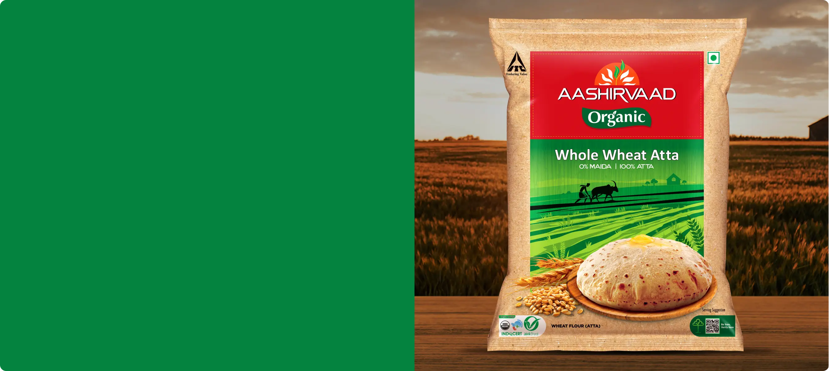 Aashirwaad Homepage Whole Wheat Atta