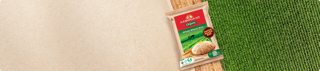 Aashirvaad Organic Sustainability- Whole Wheat Atta Desktop