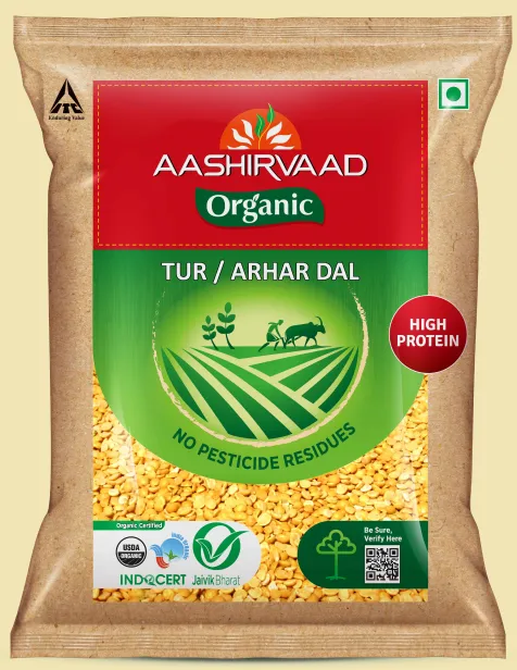 Aashirwaad Organic Tur/Arhar Dal