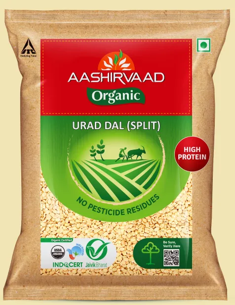 Aashirvaad Organic Urad Dal (Split)