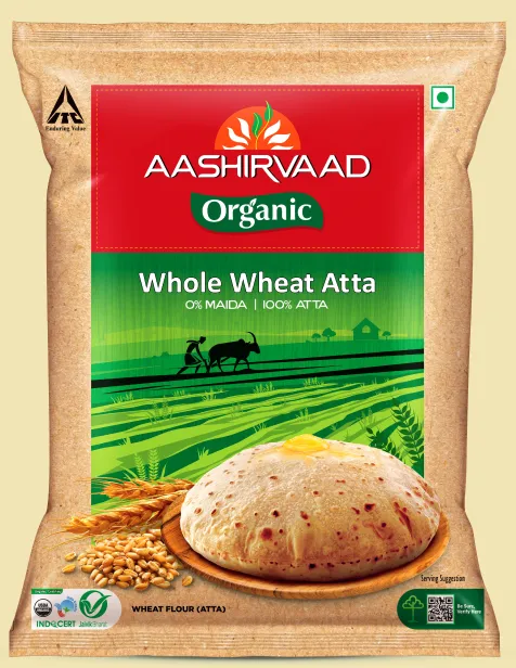 Aashirwaad Organic Whole Wheat Atta