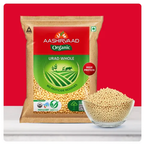 Aashirvaad Organic Urad Whole