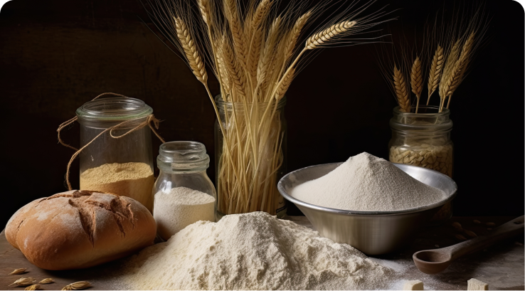 Regular Wheat Flour vs. Whole Wheat Flour